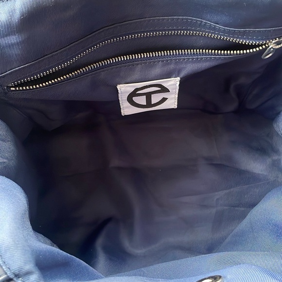 Telfar Navy Blue Shopping Bag - Picture 2 of 3